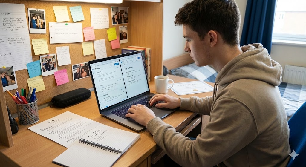 خطوات عملية تبني بيها CV قوي كطالب جامعة