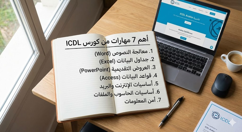 أهم 7 مهارات هتتعلمها من كورس ICDL