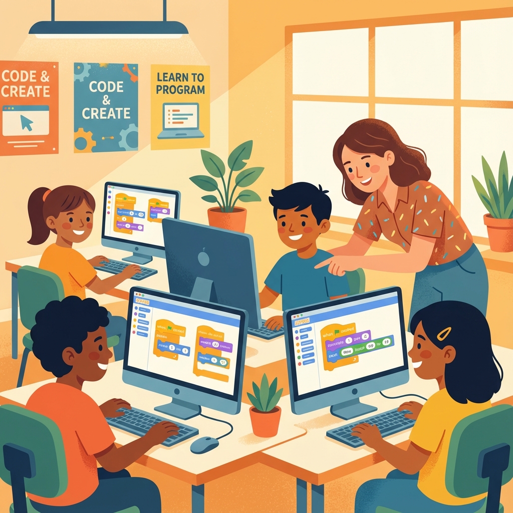 أفضل 5 تطبيقات لتعليم الأطفال البرمجة في 2025