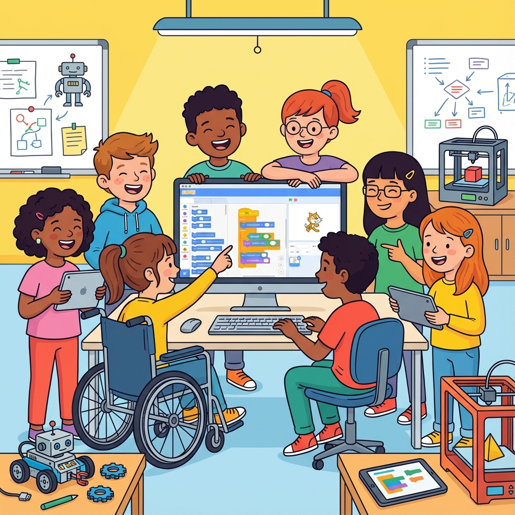 إزاي تساعد طفلك يبدأ أول خطوة في البرمجة بسهولة؟