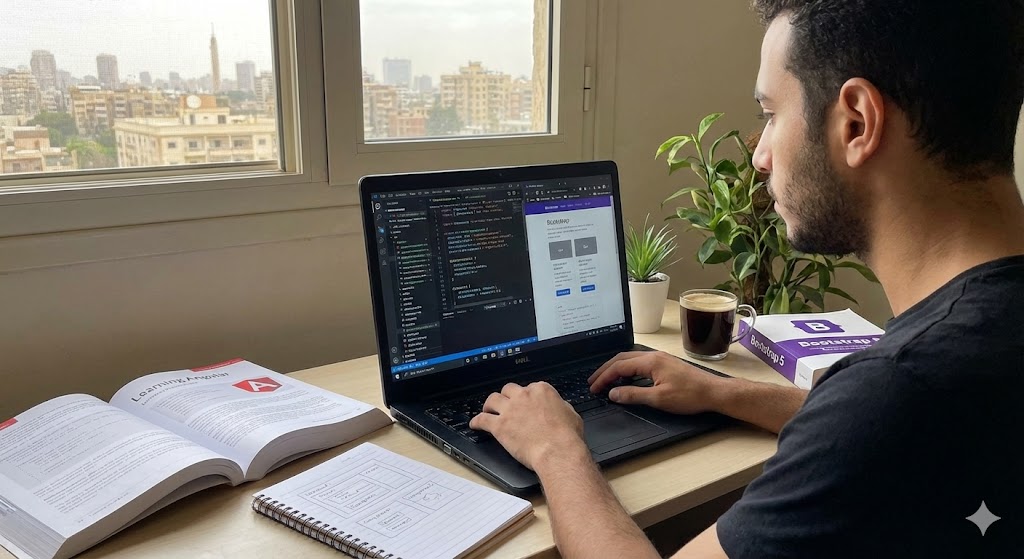 تعلم Angular, Bootstrap