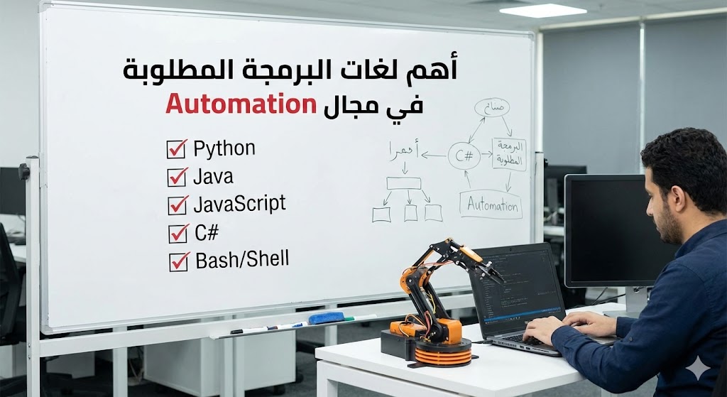أهم لغات البرمجة المطلوبة في مجال Automation