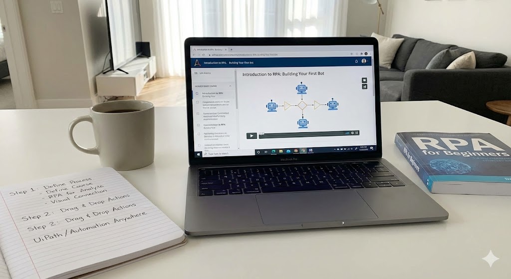 كيف تبدأ تتعلم RPA (Robotic Process Automation)؟