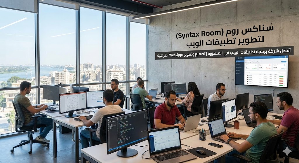 أفضل شركة برمجة تطبيقات الويب في المنصورة  | تصميم وتطوير Web Apps احترافية