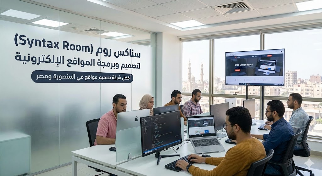 أفضل شركة تصميم مواقع في المنصورة ومصر  | شركة سناكس روم لتصميم وبرمجة المواقع الإلكترونية