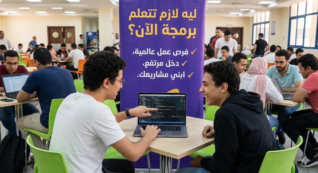 ليه لازم تبدأ تتعلم برمجة وأنت في ثانوي أو جامعة؟